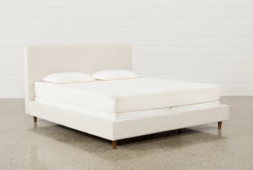 Dean Sand King Upholstered Panel Bed added by Tia Johnson