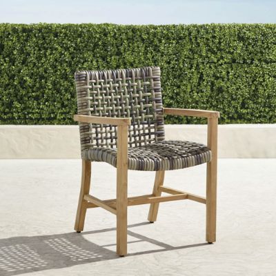 Isola Dining Arm Chair in Natural Finish | Frontgate added by Danielle Hughes
