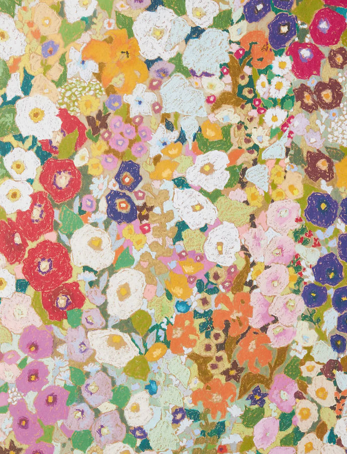 House of Hackney Hollyhocks Wallpaper added by Kate Malongowski