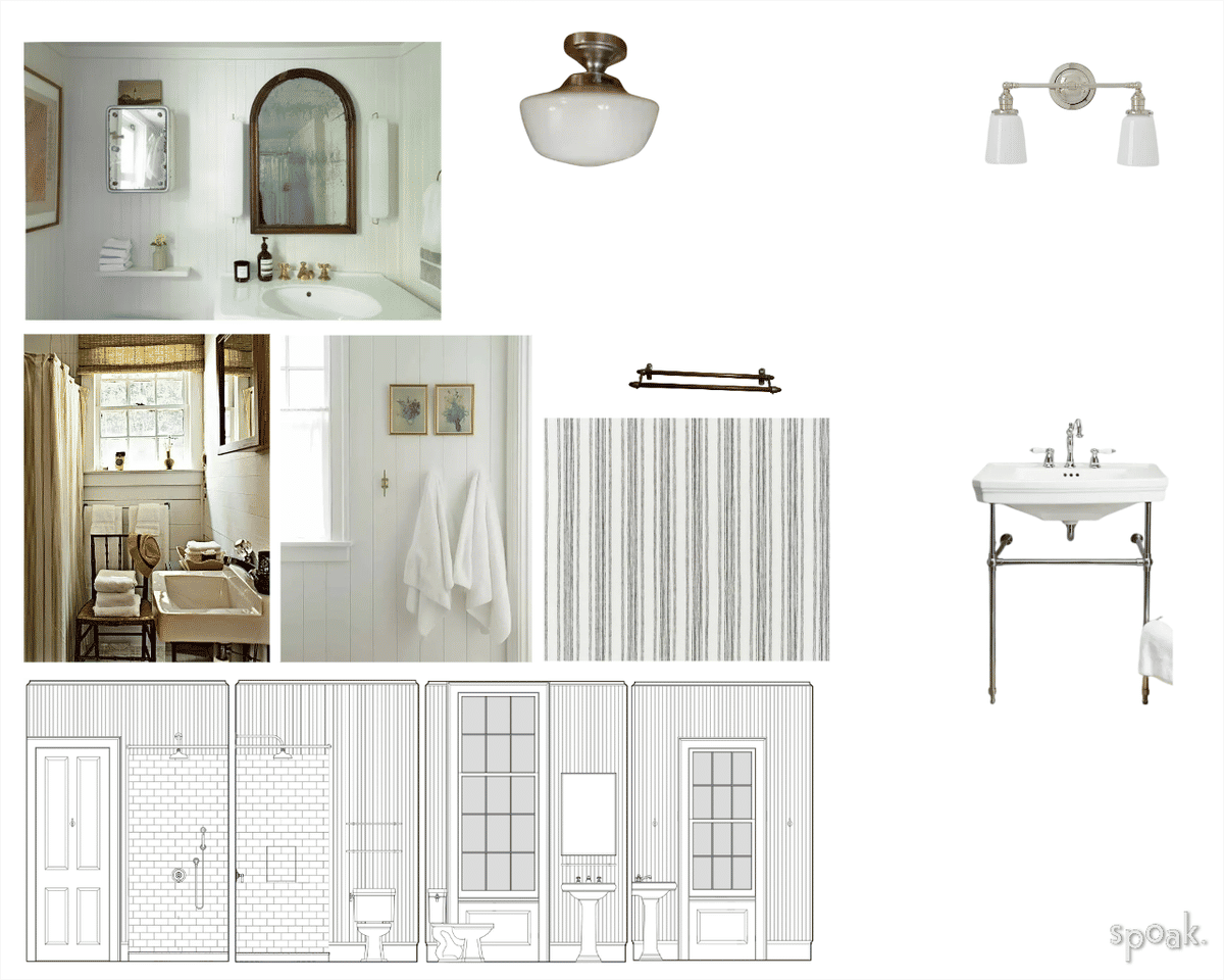 Bathroom Ideas designed by Serena Finnerty