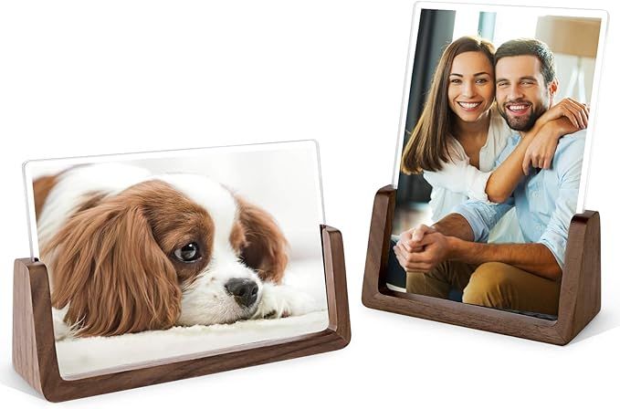Mixoo 4x6 Wood Photo Picture Frame 2 Pack added by Ashley Vu