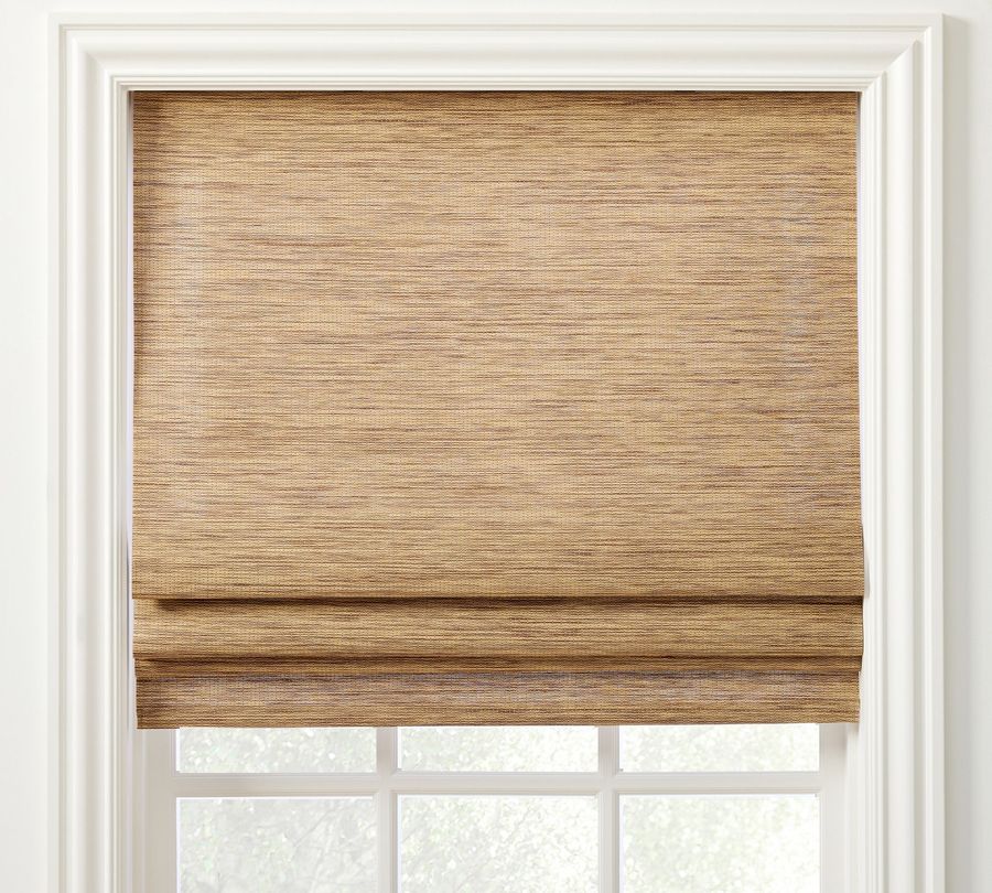 Custom Sutton Natural Roman Shade added by Molly Dutmers