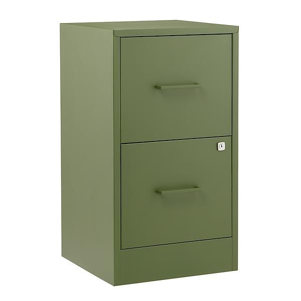 2-Drawer Navy Locking Filing Cabinet added by Kacey Dillier