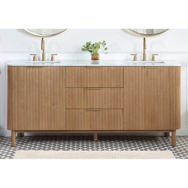 Amymarie 72'' Double Bathroom Vanity added by Aly Timmermann