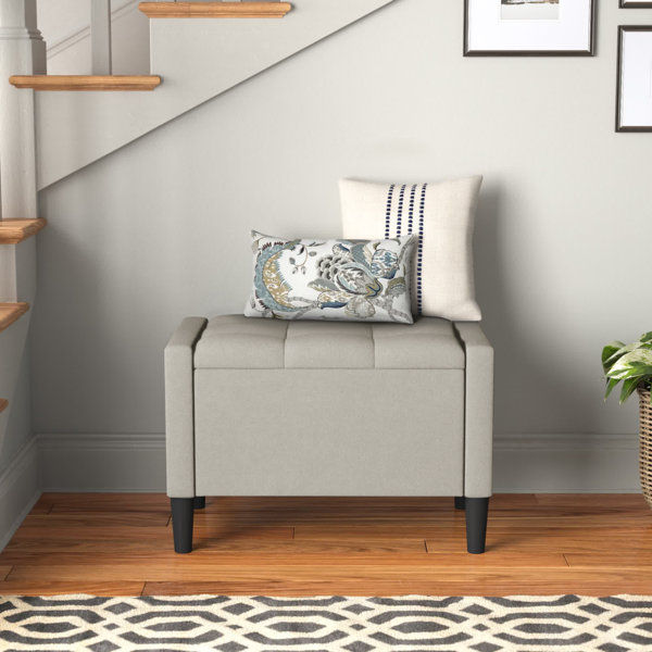Friesen Polyester Blend Upholstered Storage Bench added by sallie tyler