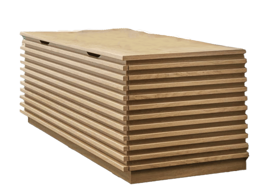 Modway Render 47" Wood Grain Storage Bench added by Rim Berradi