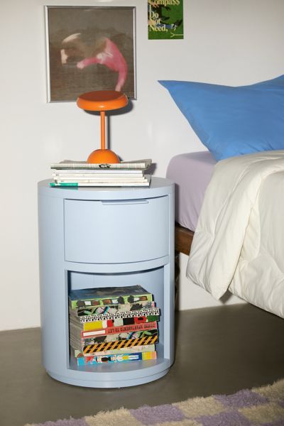 Kane Round Storage Nightstand added by Sarah Jackson