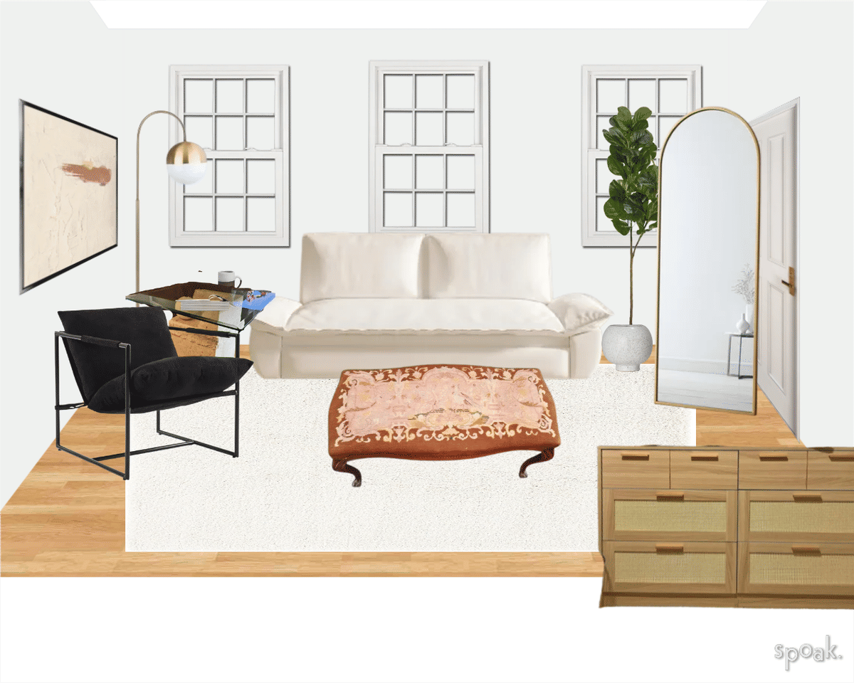 Living Room Inspo designed by Megan Elliott
