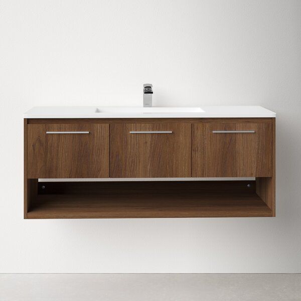 Andover 48'' Single Bathroom Vanity added by KemptNO LLC