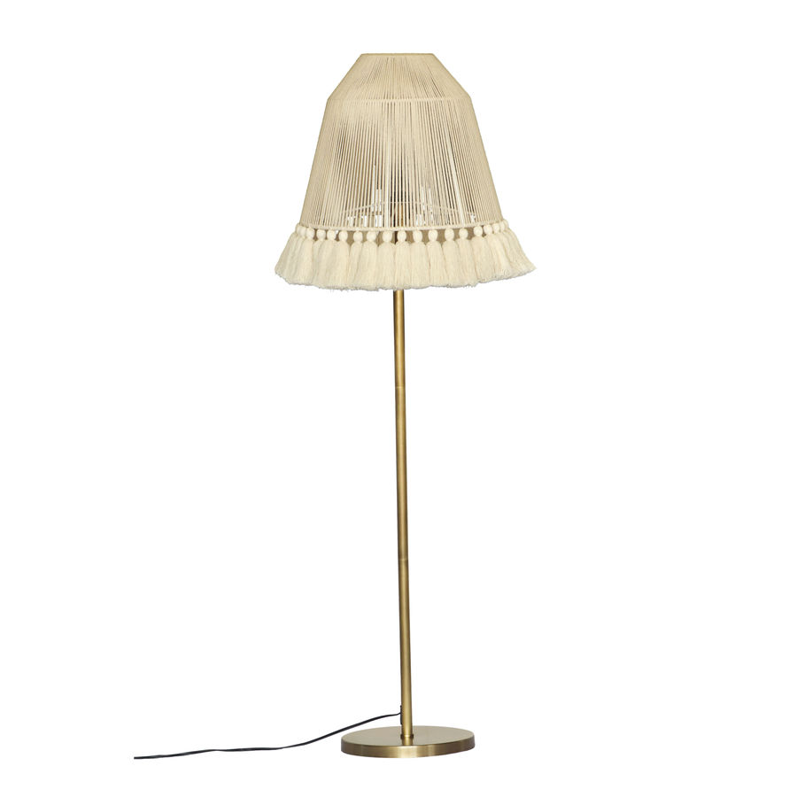 June White Tall Floor Lamp - TOV Furniture added by Sierra Glasgow