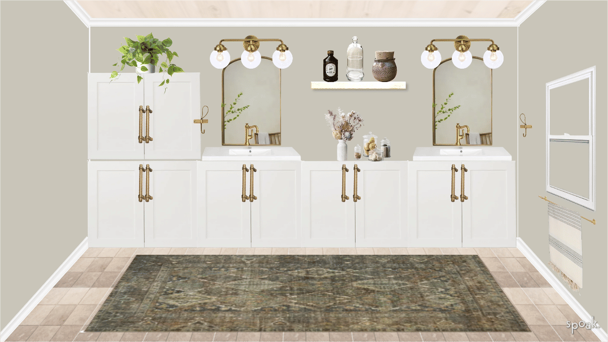 Bathroom Inspiration designed by Ella Rausch