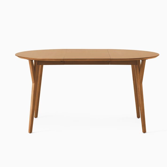 Mid-Century Rounded Expandable Dining Table (42"–80") added by Ogechi Harry