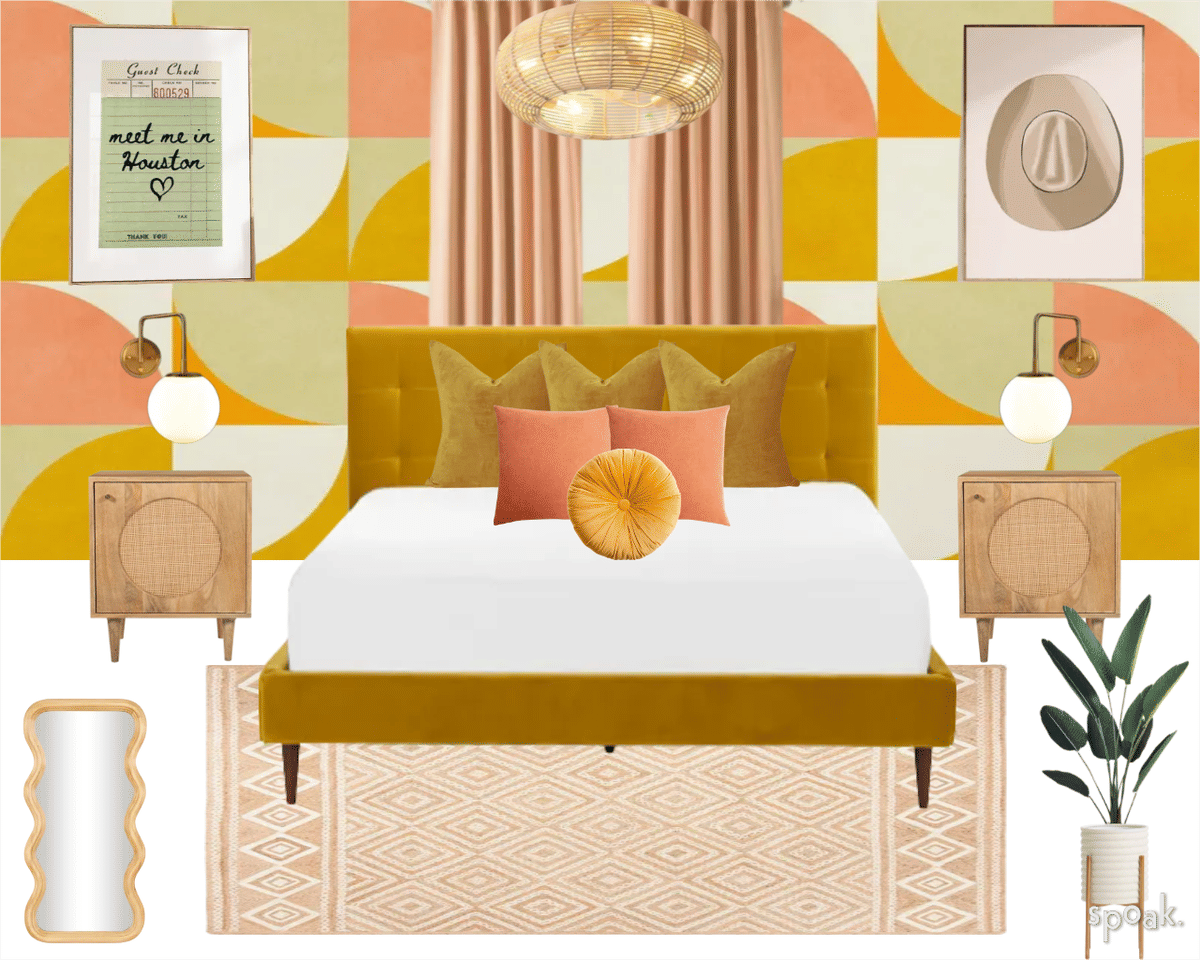 Primary Bedroom Inspiration designed by Hannah Petterson