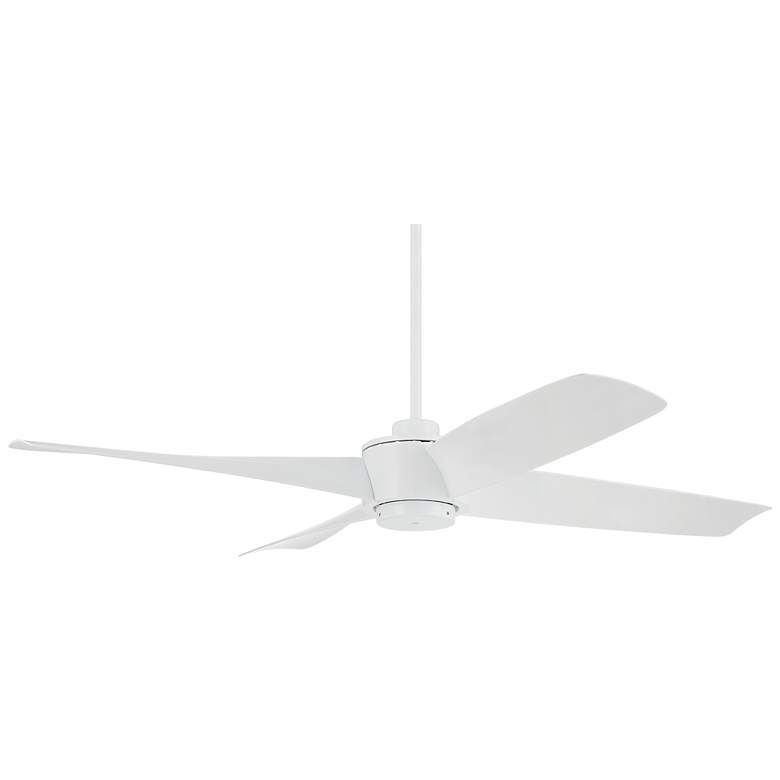 56" Casa Vieja Grand Milano White Damp Ceiling Fan with Remote - #330E1 | Lamps Plus added by Hannah Mangum