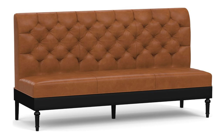 Hayworth Leather Modular Banquette added by Madison Subry
