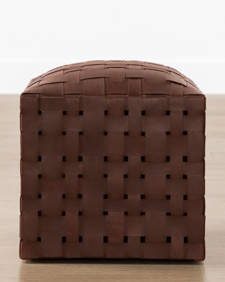 Ackley Leather Ottoman added by Evee Stovall