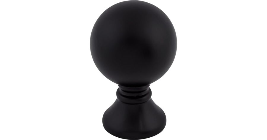 Top Knobs TK801BLK Serene 1 Inch Round Cabinet Knob | Build.com added by Spoak Member