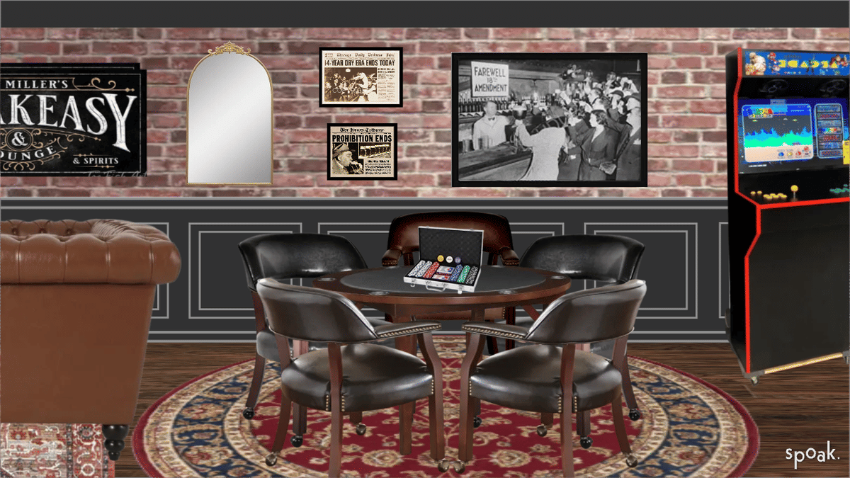 Game Room Inspo designed by Janae Sullivan