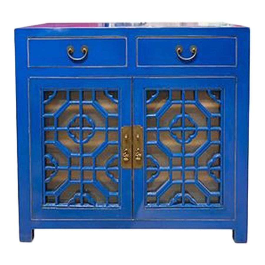 1980s Asian Royal Blue Inspired Cabinet added by Alice Zhang