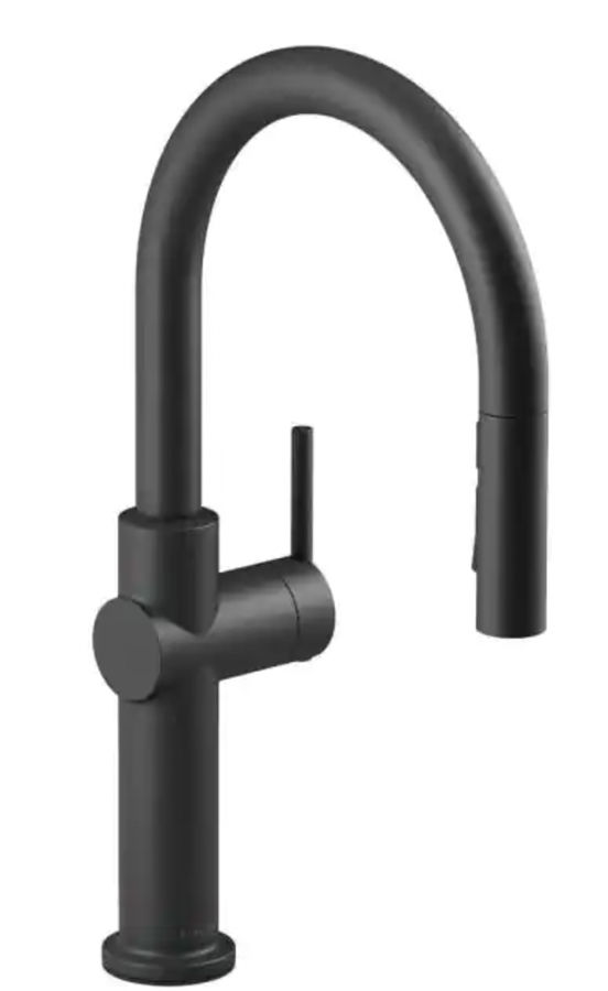 Kohler Crue Pull-down single-handle kitchen sink faucet added by Katie Hoffman
