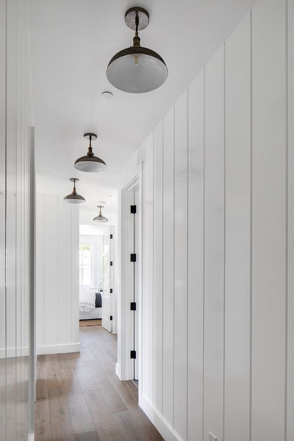 California Modern Farmhouse for Sale,  #California #Farmhouse #farmhouseinteriorlivingroompai... | White wall paneling, Farmhouse interior, Home added by Rochelle Bloom