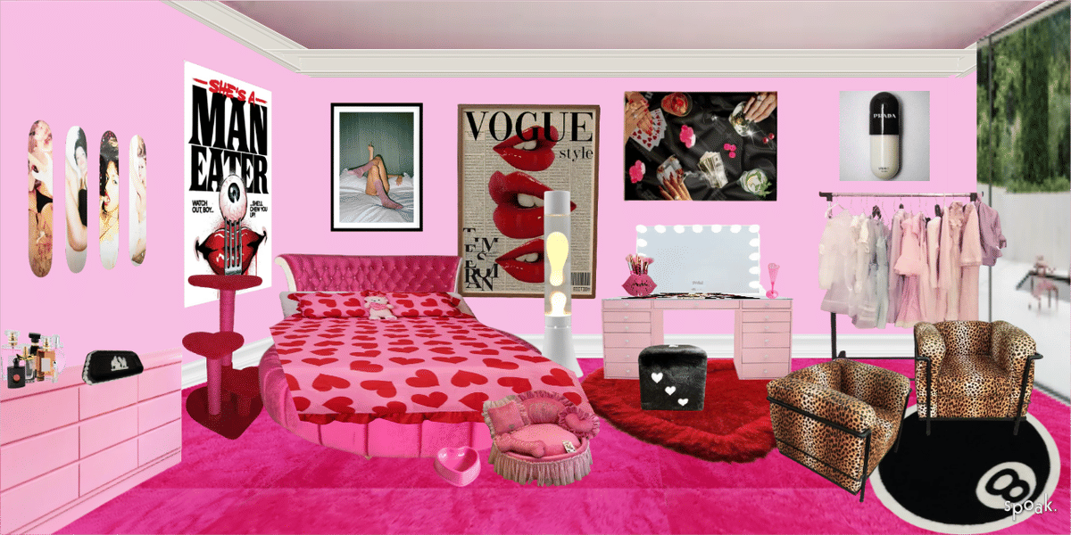 Glam Bedroom Inspo designed by Presleigh K