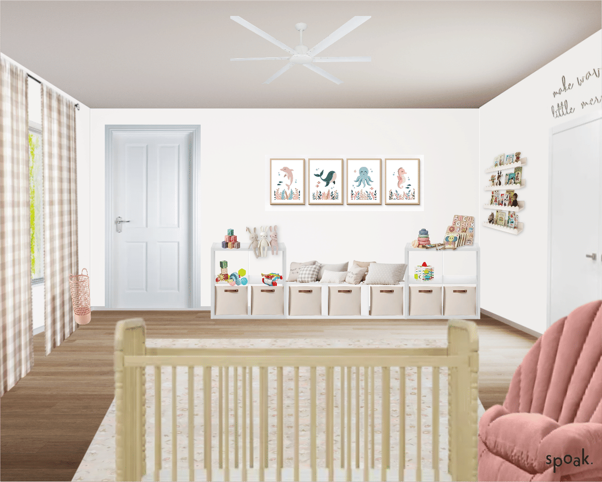 Nursery Inspo designed by Paola Frost