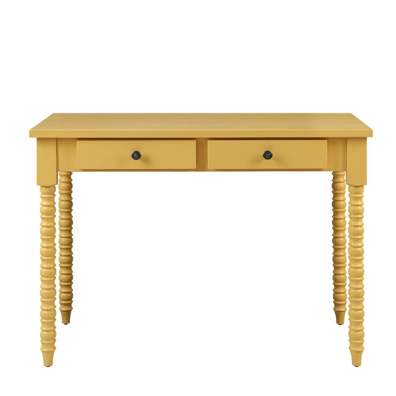 Alcibiades Desk in Yellow  30'' H X 42'' W X 24'' D added by Kate Lynn Nemett