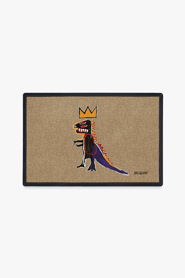 Jean-Michel Basquiat Dino Doormat | Ruggable added by Sarah Miller