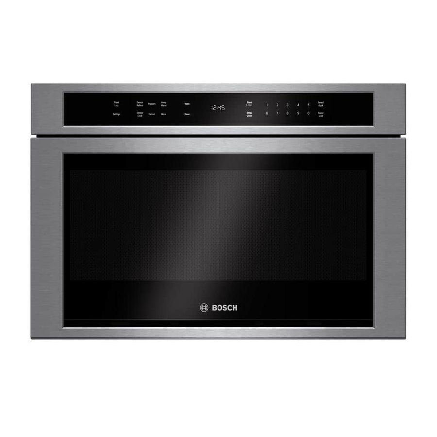 Bosch 800 Series 24 in. 1.2 cu. ft. Built-In Microwave Drawer in Stainless Steel w/ Sensor One Touch Cooking & Auto Open/Close HMD8451UC - The Home Depot added by Amber Shipp