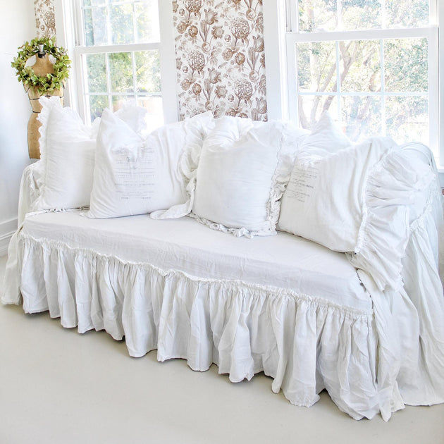 Ruffle Skirt Slipcover added by Ezada Mills