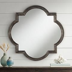 Uttermost Oil-Rubbed Bronze 34&quot; Quatrefoil Wall Mirror | www.lampsplus.com added by KATHERINE ECK