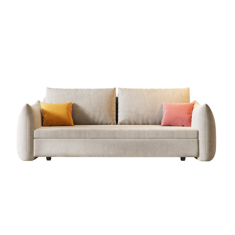 Neco 70.9'' Velvet Flared Arm Sofa Bed added by sallie tyler