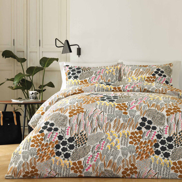 Marimekko Pieni Letto Brown Cotton Comforter Set added by Olga Dragieva