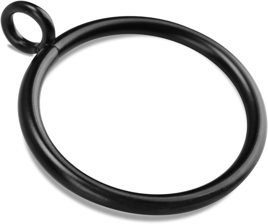 40 PCS Black Curtain Rings with Eyelet Apply for Curtain Rod (1.5 Inch Drapery Rings) added by Elizabeth Logan