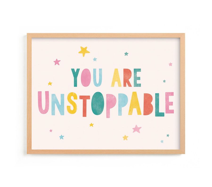 Minted® Unstoppable Wall Art by Shirley Lin Schneider added by Rachel Donnatien
