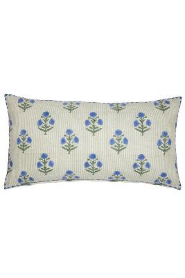 John Robshaw Lucy Azure Decorative Pillow Cover added by Shayna Hunt-Colon