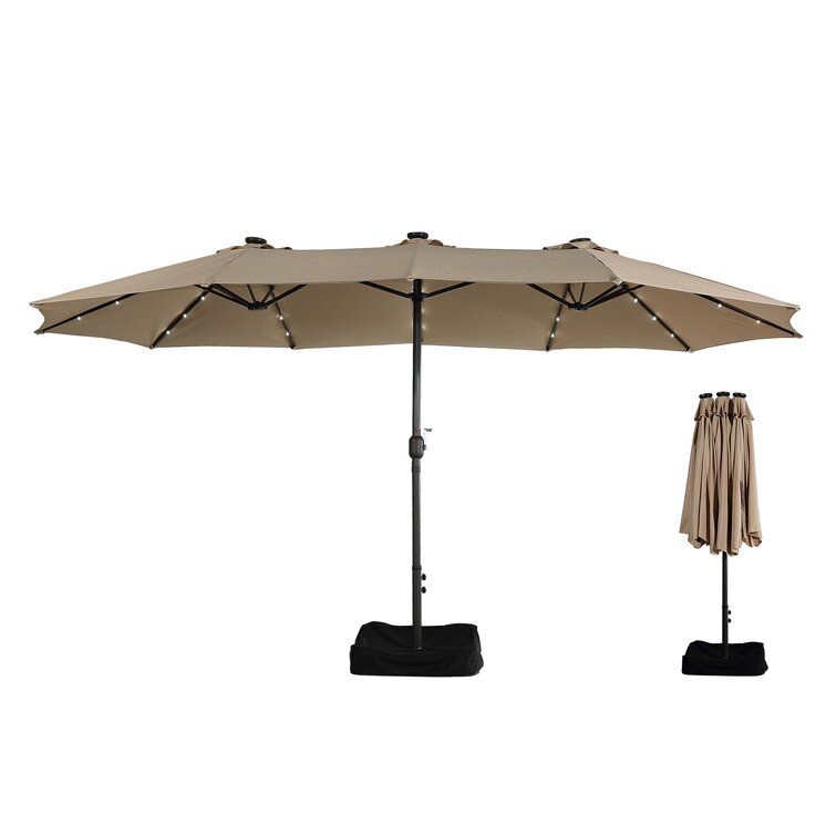 181.1'' Lighted Market Umbrella added by sallie tyler