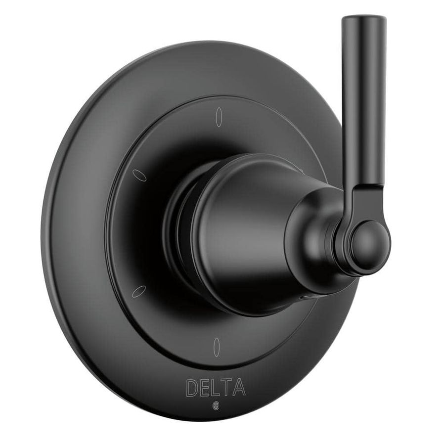 Delta Saylor 1-Handle Wall Mount 6-Function Diverter Valve Trim Kit in Matte Black (Valve Not Included) T11935-BL - The Home Depot added by Jill Lane