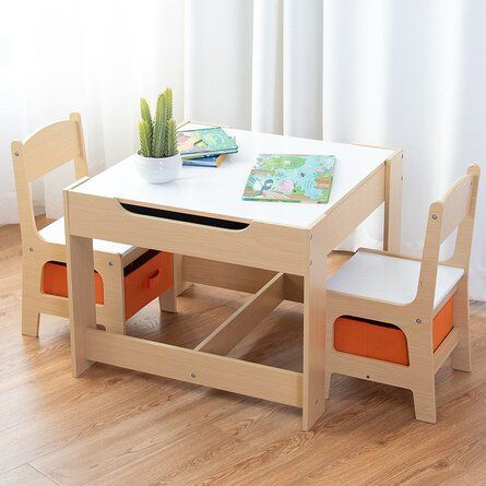 Harriet Bee Kids Square Play / Activity Table and Chair Set | Wayfair added by Samantha Bond