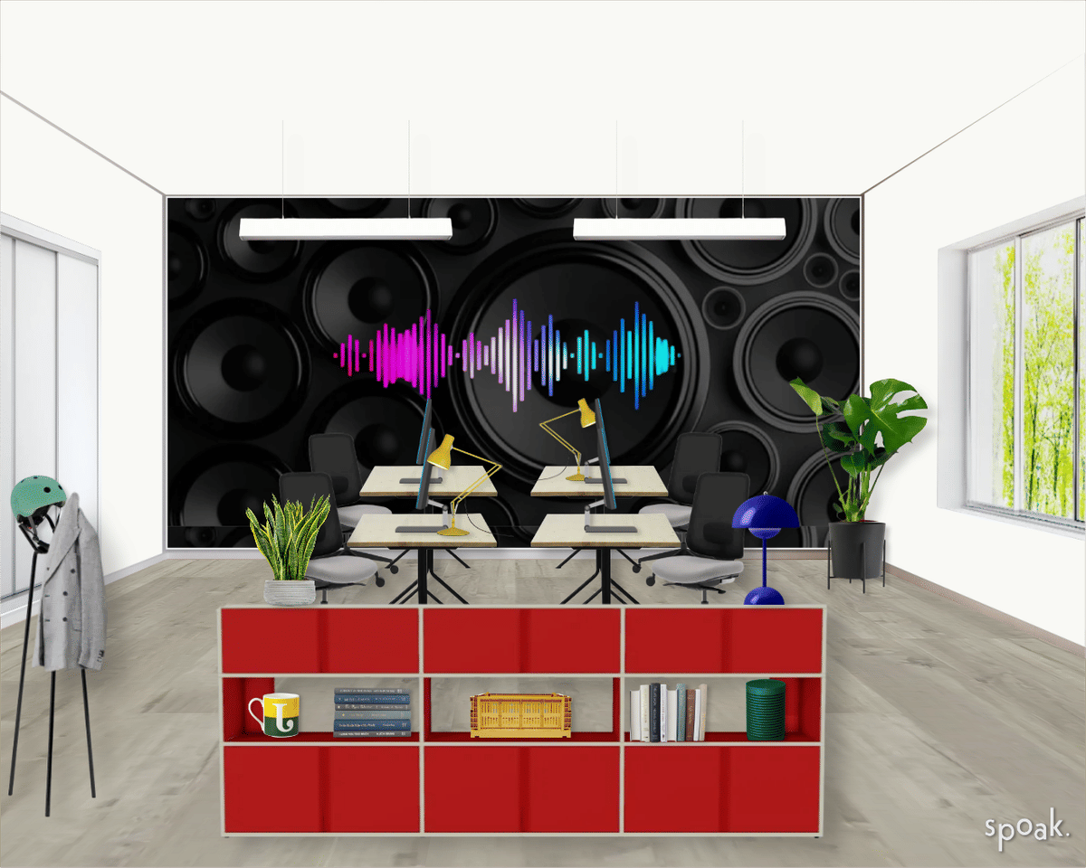 Red Library Inspiration designed by Rosalind Ingram