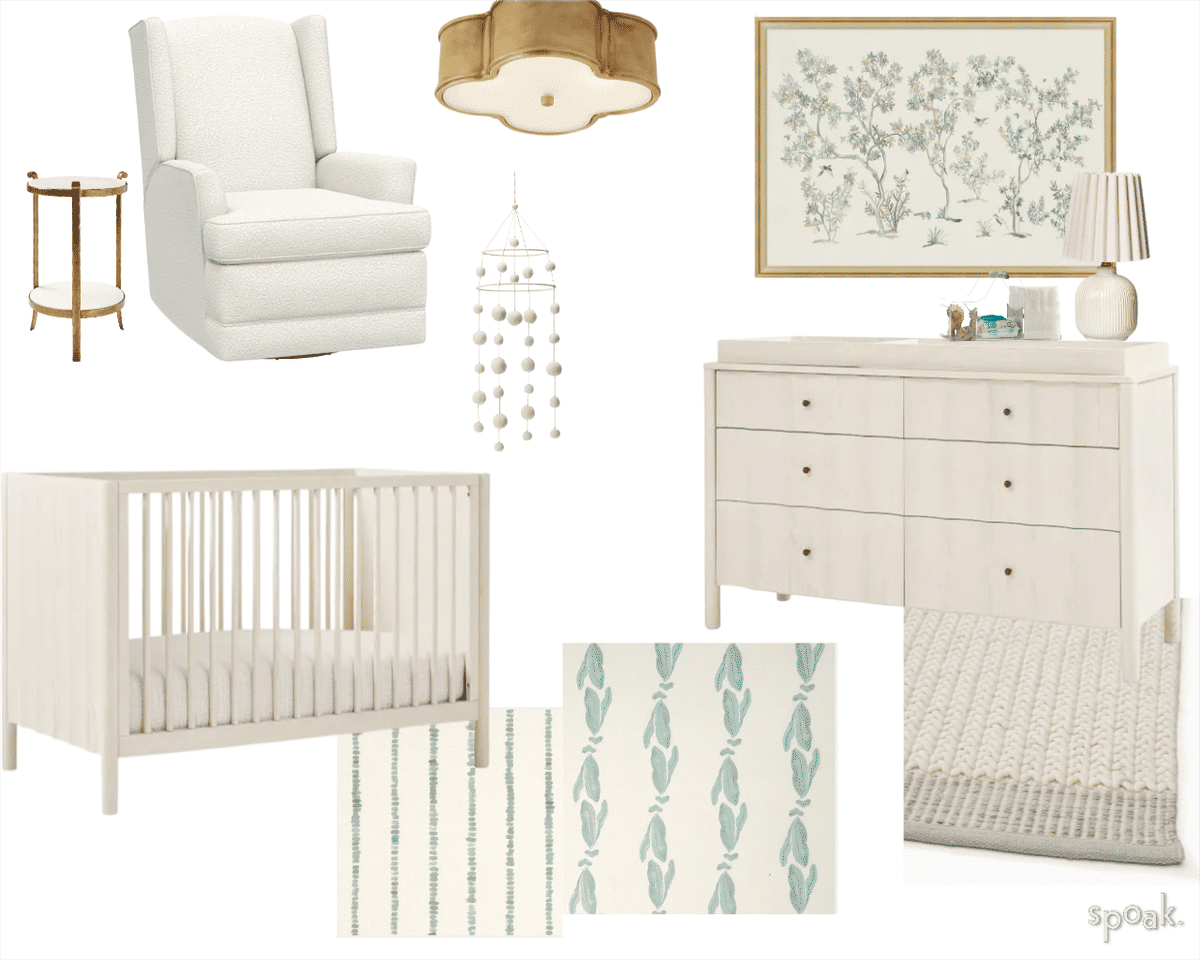 Nursery Inspiration designed by Frances Pearce