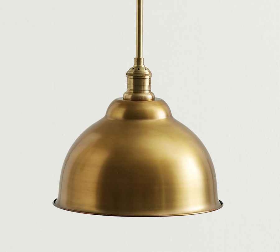 Metal Bell pole pendant 13 " wide  added by Lindsay Schultz