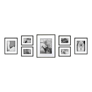 Gallery Perfect 7-Piece Frame Set - Modern - Picture Frames - by Pinnacle Frames | Houzz added by Mckenna Osterhold