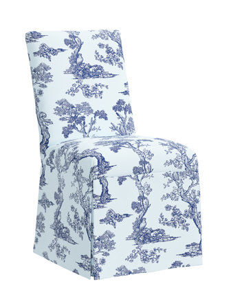 Red from Scalamandré Red from Scalamandre Crafted by Cloth & Company Claremont Dining Chair in Pattern | Wayfair added by Sarah Holland