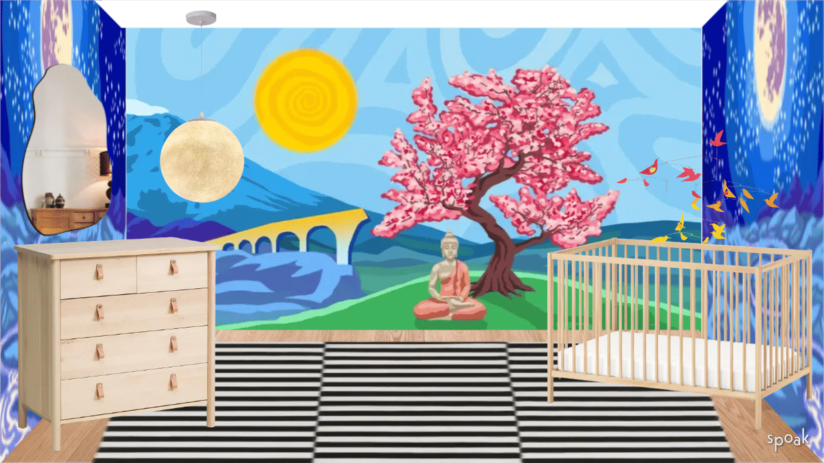 Nursery Inspiration designed by Sylvana Kiss