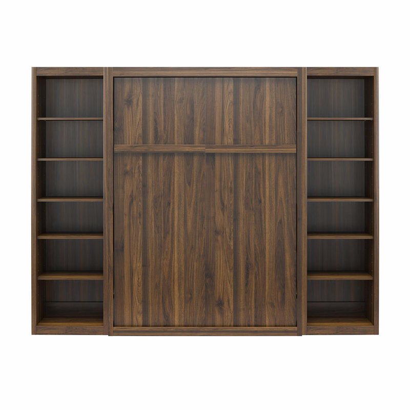 Wexford Murphy Bed with Side Storage Bookcases added by Jessica Sweet