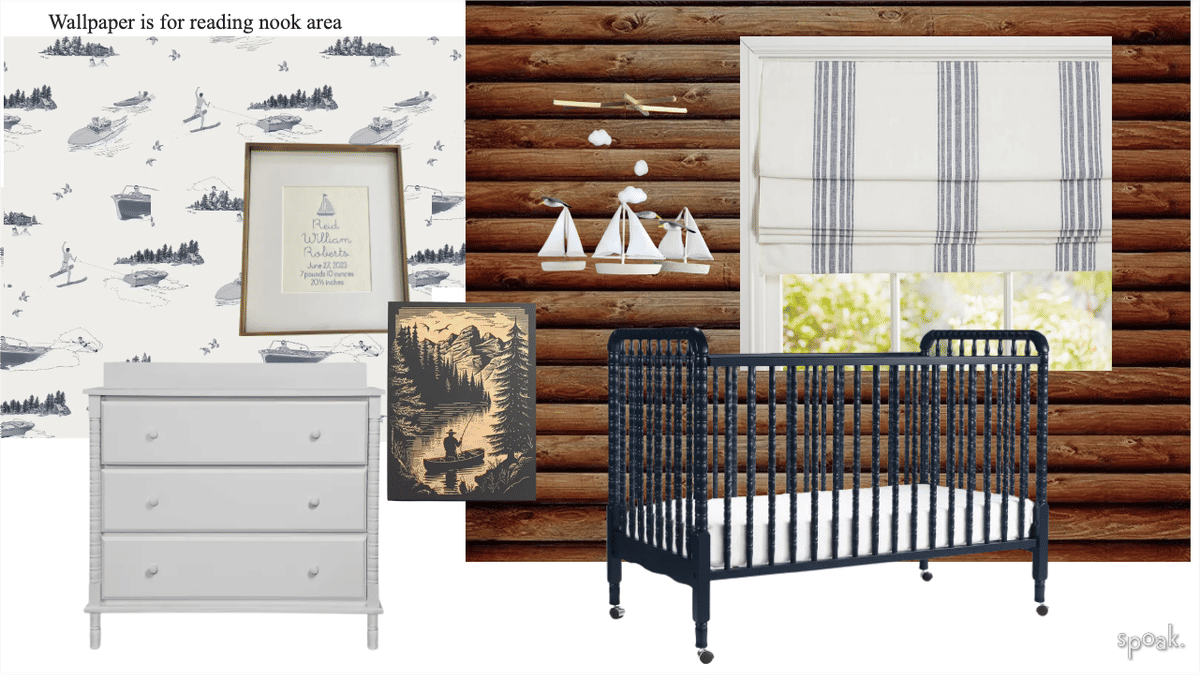 Nursery Inspo designed by Garland Malooly