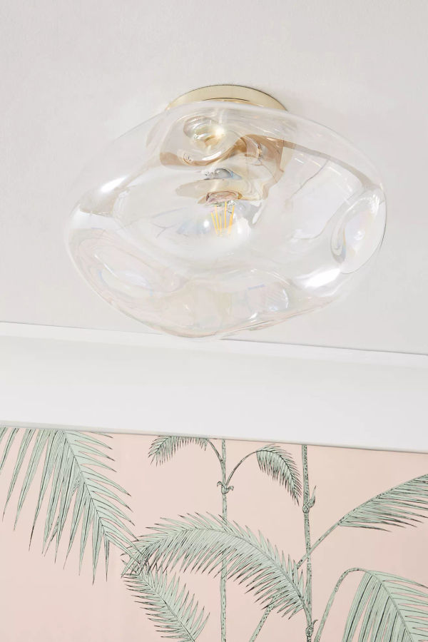 Mckenzie Iridescent Flushmount added by Nichelle Warren