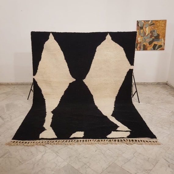 Moroccan Rug Rug 8x10 Ft Salon Rug Large Rug Vintage Wool | Etsy added by Spoak 
